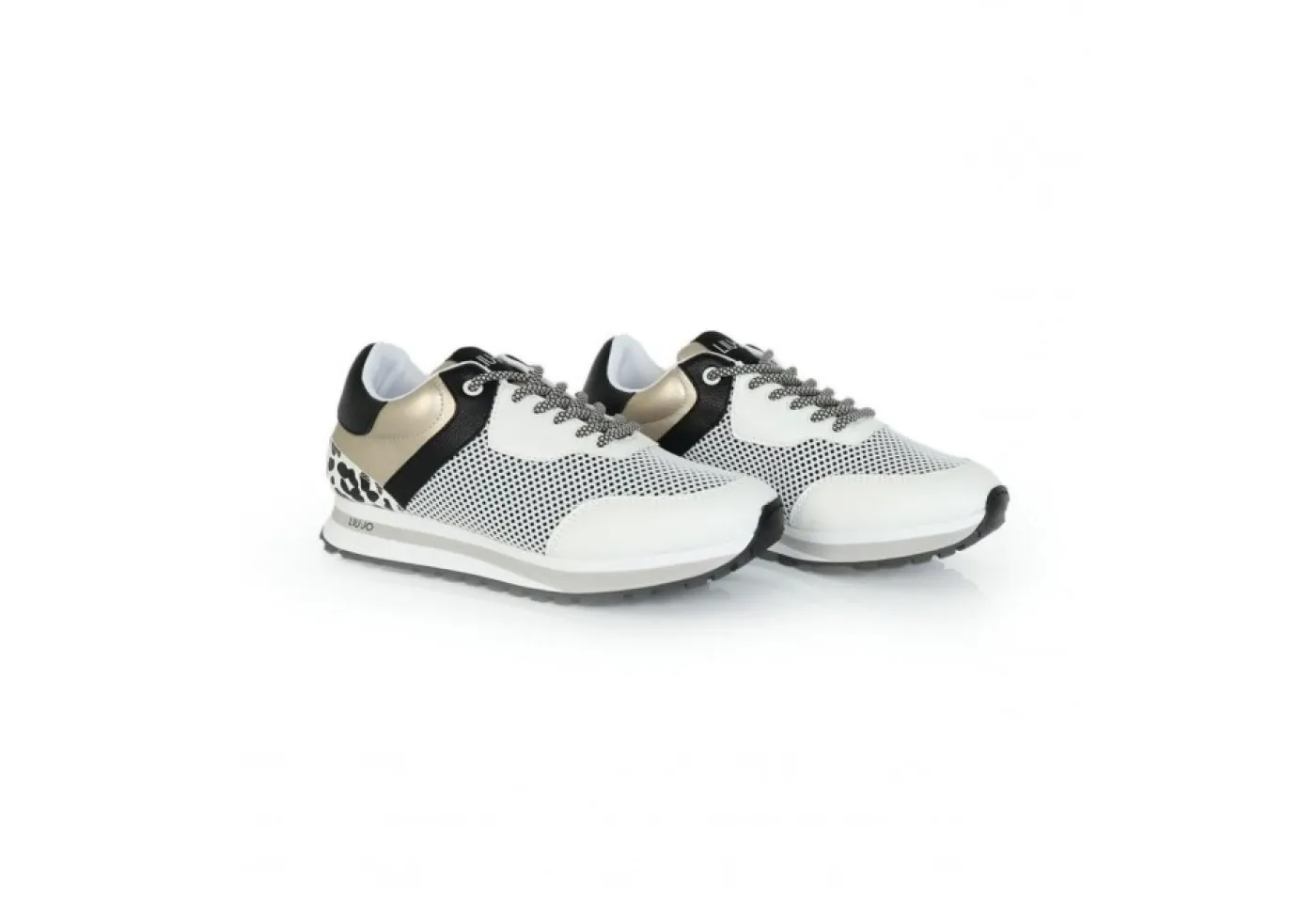 Liu-Jo Sneakers Basse*Sneaker Da Donna Liu Jo Wonder501-3036 Black White Gold