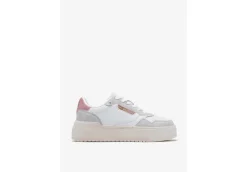 D.Franklin Platform*Sneaker Da Donna Platform 321055 White Pink