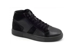 Imac Sneakers Alte*Sneaker Da Uomo Alta In Pelle 603000 Black Grey