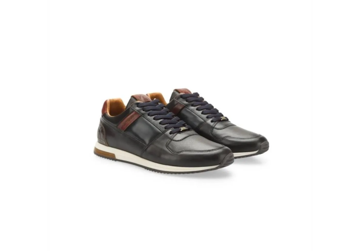 Ambitious Sneakers Basse*Sneaker Da Uomo 11717-6565 Testa Di Moro Combi