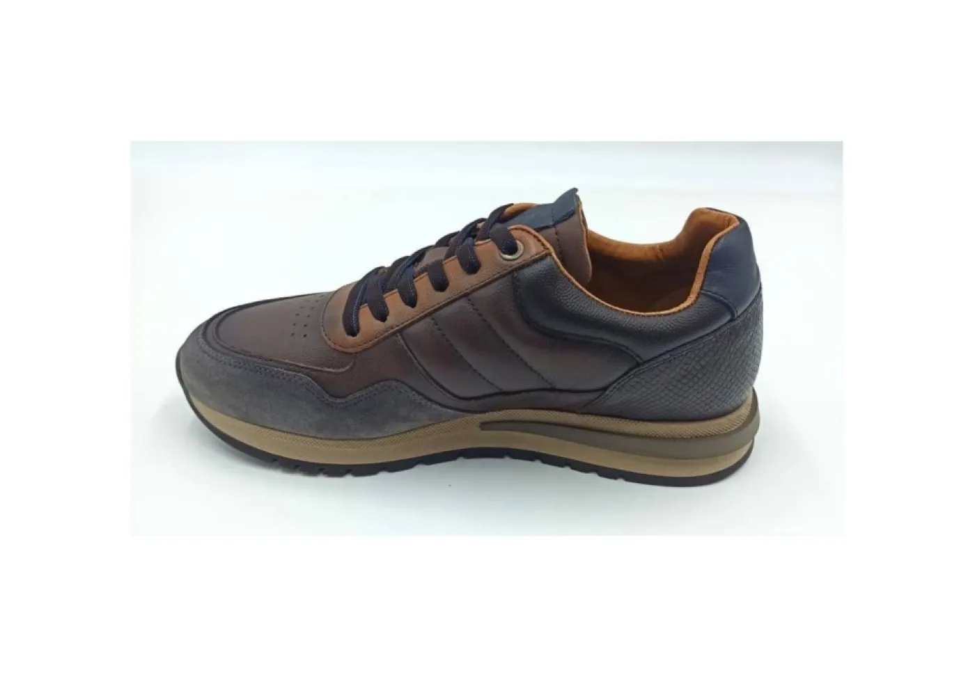 Ambitious Sneakers Basse*Sneaker Da Uomo 13128-11083 Testa Di Moro Combi