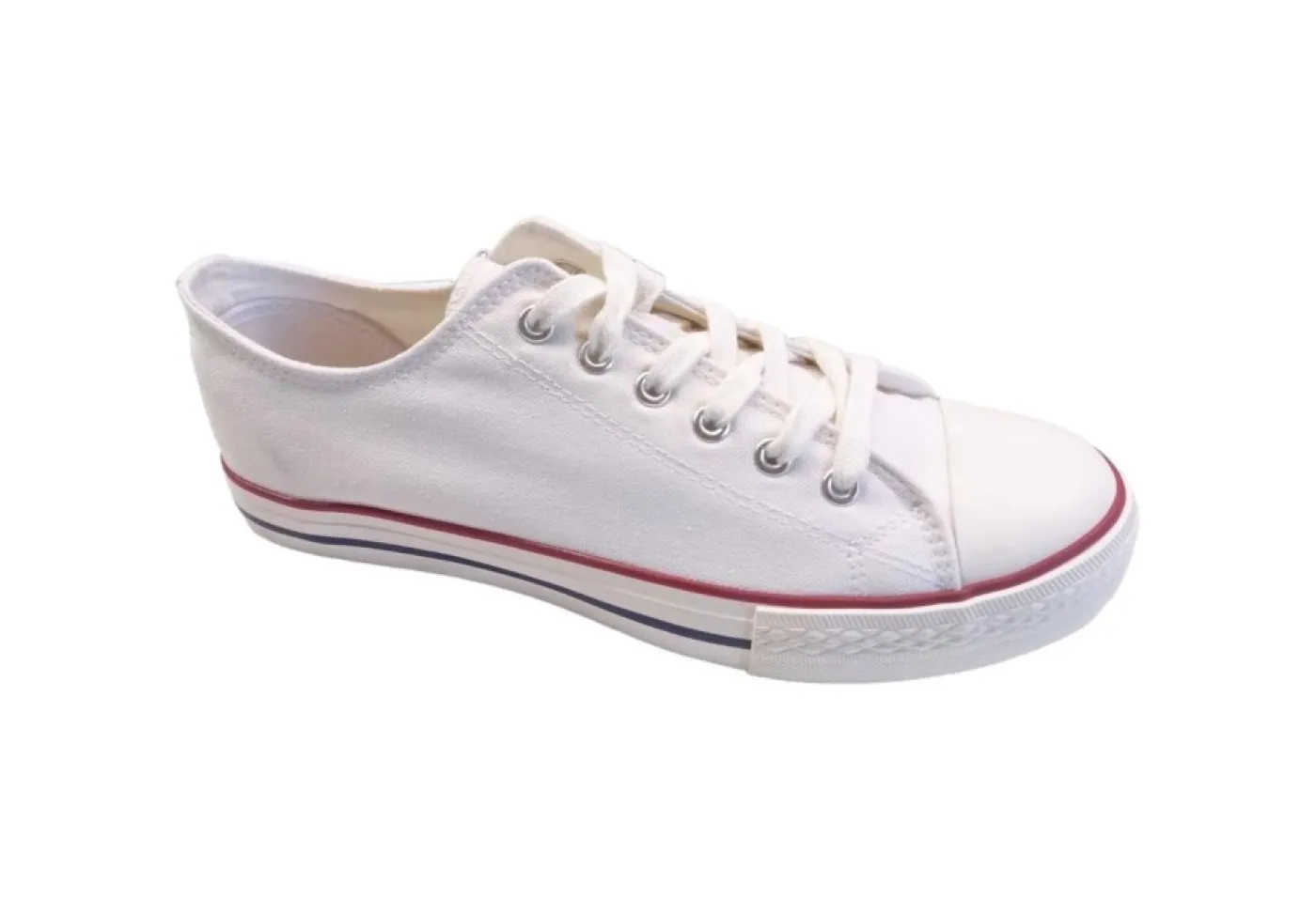 American Eagle Sneakers Basse*Sneaker Da Uomo Bassa In Tela Bianca 1619 Bianco
