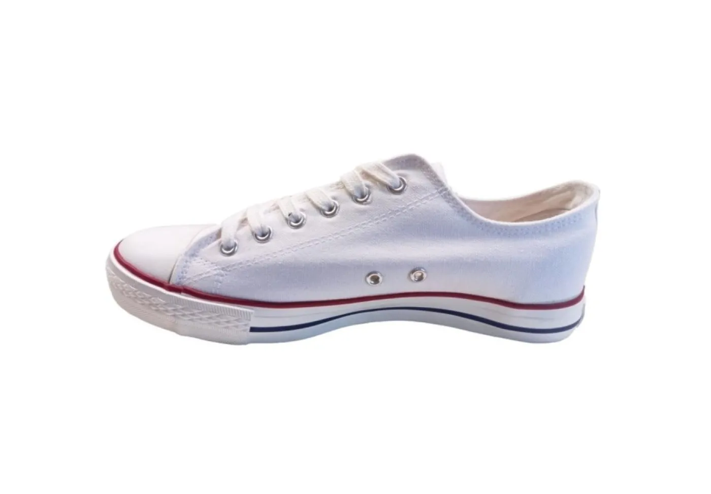 American Eagle Sneakers Basse*Sneaker Da Uomo Bassa In Tela Bianca 1619 Bianco