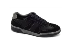Imac Sneakers Basse*Sneaker Da Uomo In Pelle 802850 Black Grey