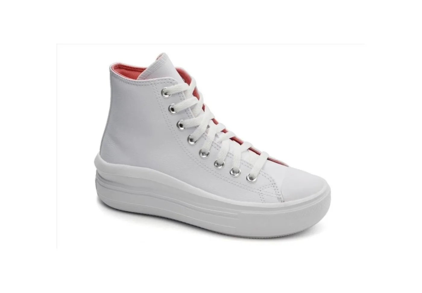 Converse Sportive*Sneakers Alta Platform In Similpelle 571622C White