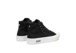 Cult Sneakers Alte*Sneakers Alte In Tela Placebo Clw364301 Nere