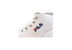Fila Platform*Sneakers Casual Da Donna In Pelle Sandblast High Fft0052 White Co