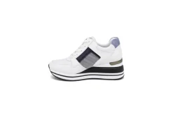 Queen Helena Sneakers Basse*Sneakers Da Donna Con Zeppa E Zip X26-32 White