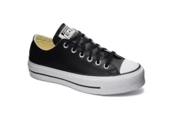 Converse Platform*Sneakers Da Donna In Pelle Platform 561681C Black
