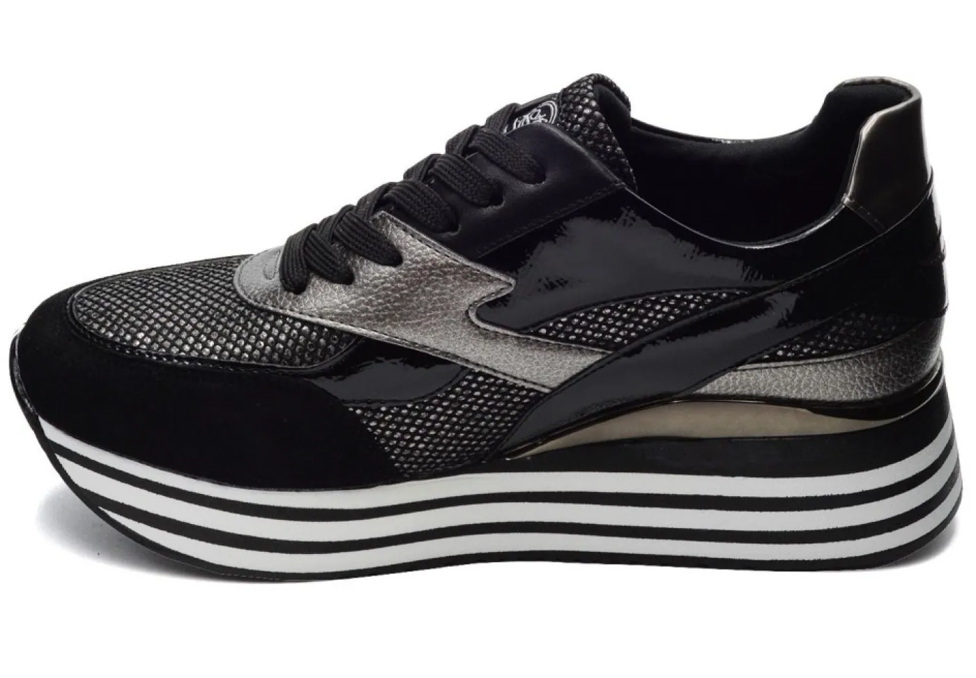Queen Helena Platform*Sneakers Da Donna Platform In Similpelle X25-41