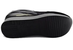 Queen Helena Platform*Sneakers Da Donna Platform In Similpelle X25-41