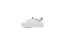 Gold&Gold Platform*Sneakers Da Donna Platform Goldegold Gb370 Bianca Viola