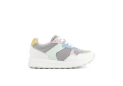 Geox Sneakers Basse*Sneakers Da Donna Sportiva D25Rrb Runtix Lt Grey White