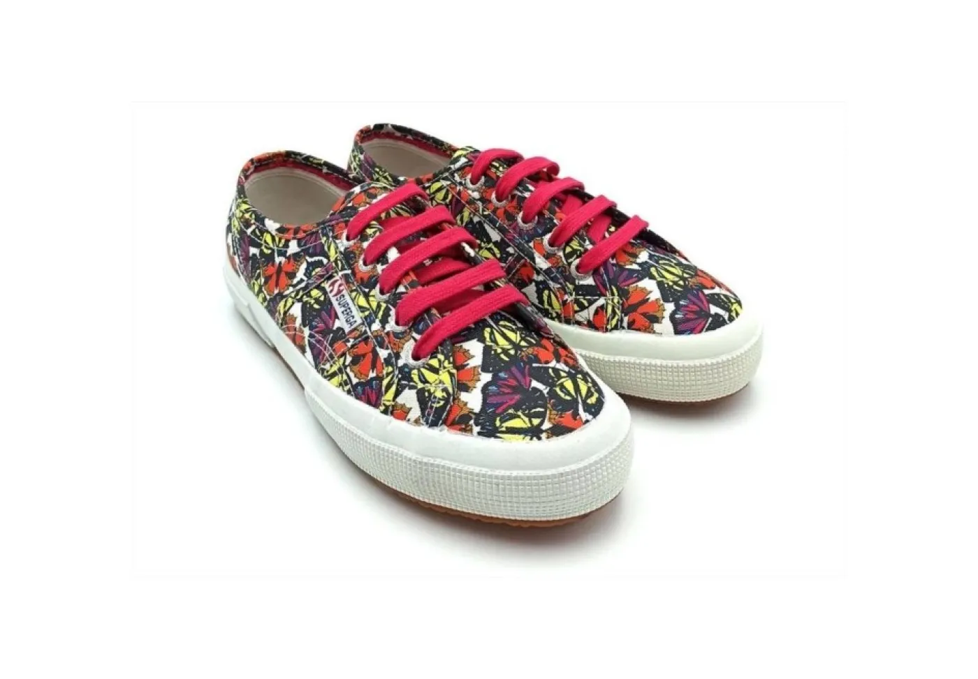 Superga Sneakers Basse*Sneakers Da Donna 2750 Fantasy Cotu Wht-Butterlflymultico