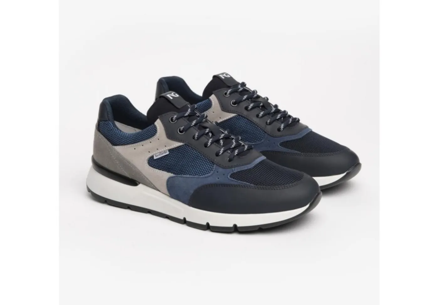 Nero Giardini Sneakers Basse*Sneakers Da Uomo Casual Pelle Tessuto Tecnico