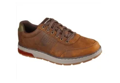 Skechers Sportive*Sneakers Da Uomo Con Memory Foam Air Cooled Evenston - Fanton Dk Brown