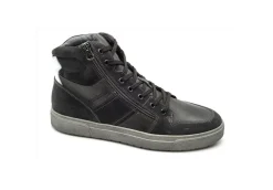 Nero Giardini Sneakers Alte*Sneakers Da Uomo In Pelle I001751U 137 Grigio
