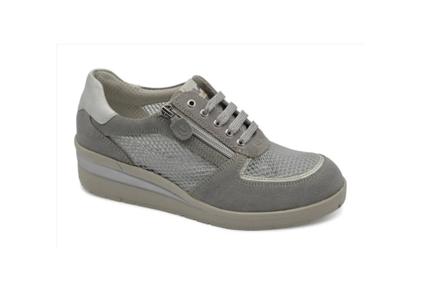 Valleverde Sneakers Basse*Sneakers In Camoscio E Tessuto 18153