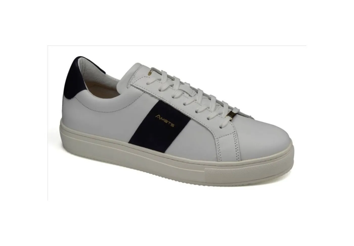 Ambitious Sneakers Basse*Sneakers In Pelle Bianca Con Lacci 10529-3985Am