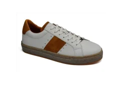 Ambitious Sneakers Basse*Sneakers In Pelle Bianca Con Lacci 8448J-1490Am