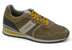 Ambitious Sneakers Basse*Sneakers In Pelle E Tessuto Con Lacci 9849A