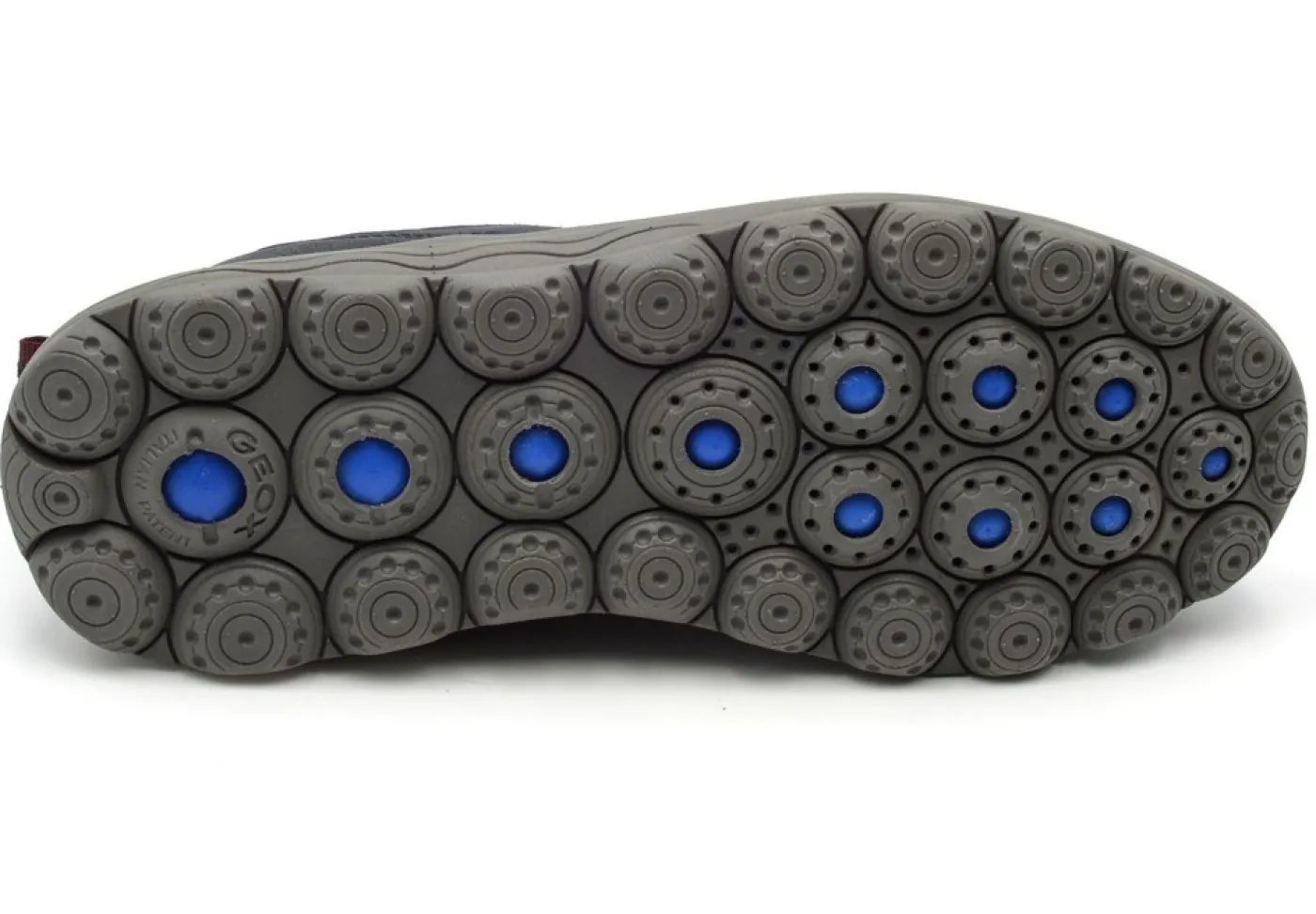 Geox Sportive*Sneakers In Pelle Spherica U16Bye Navy