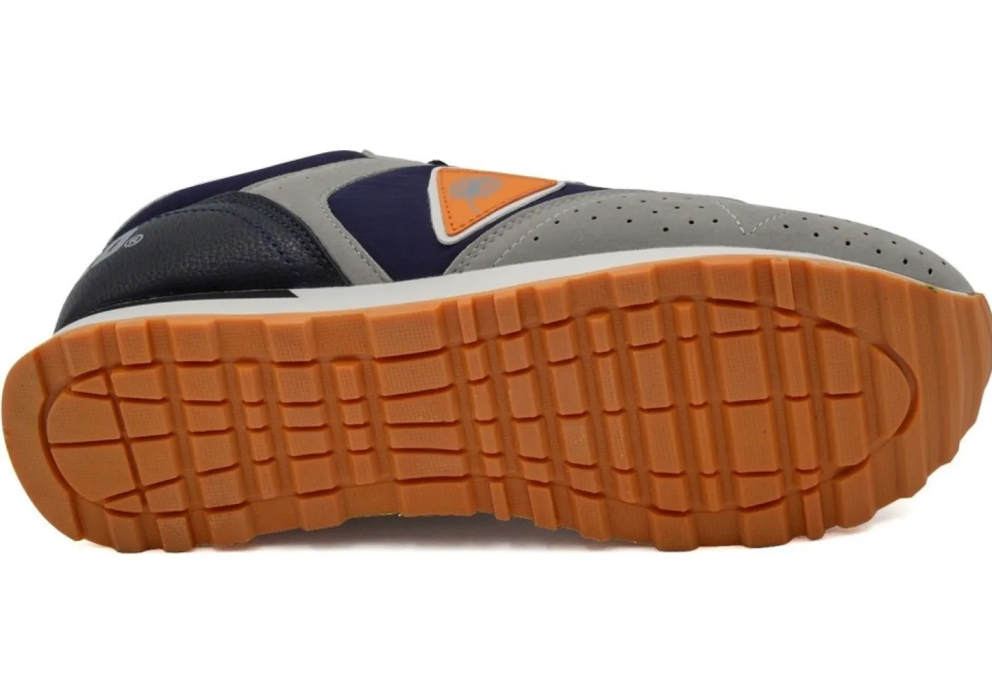 Canguro Sportive*Sneakers In Tessuto E Similpelle Con Lacci Ca518