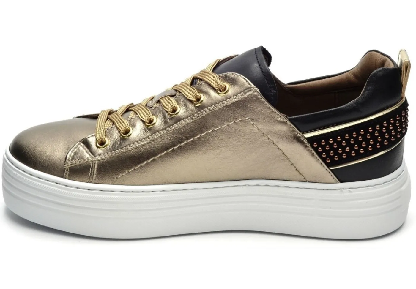 Nero Giardini Platform*Sneakers Platform Con Lacci I117001D