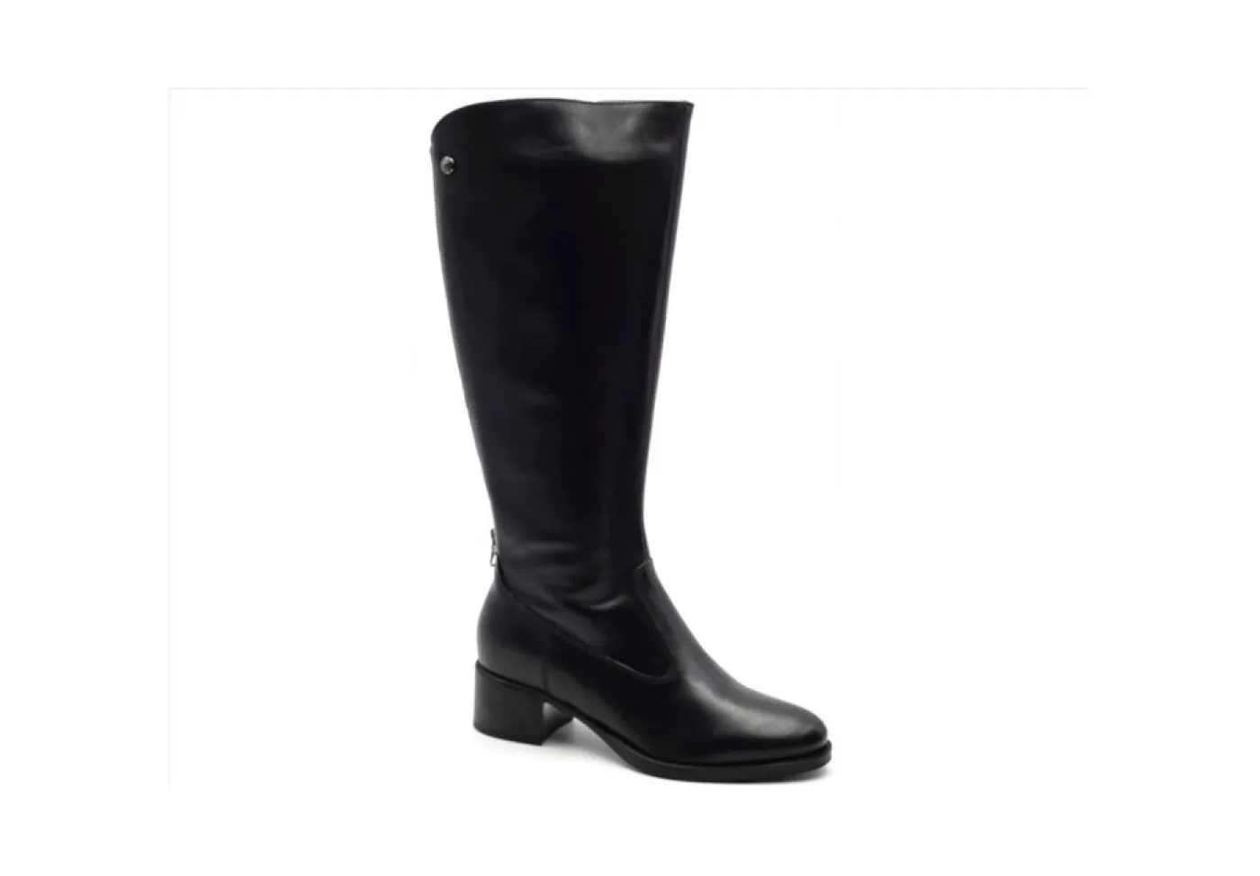 Nero Giardini Con Tacco*Stivale Con Zip I117561D 100 Nero