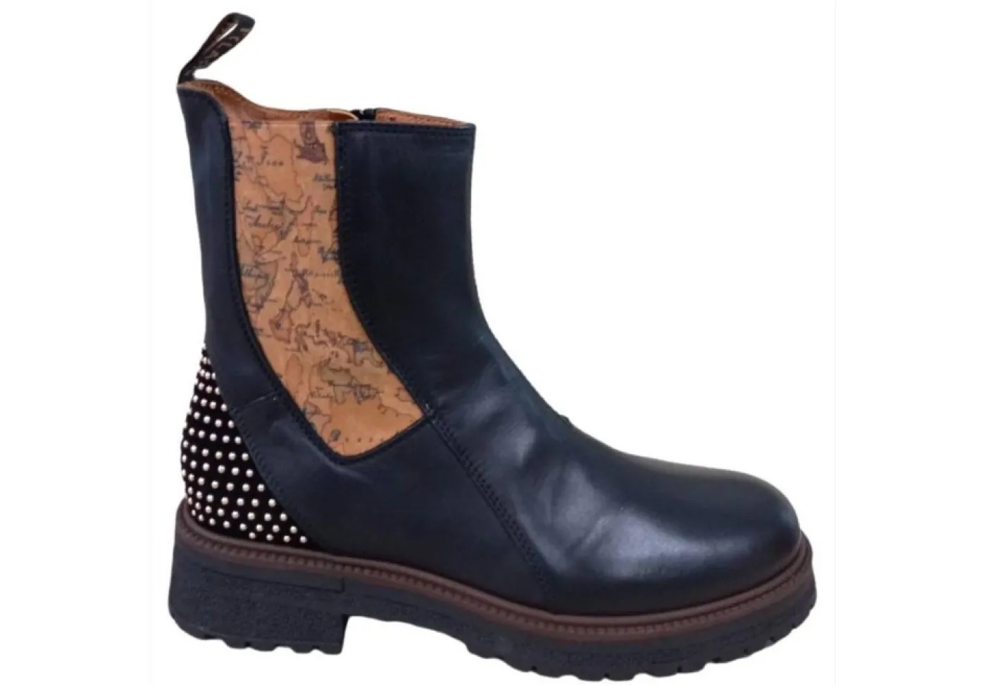 Alviero Martini J Tronchetti*Tronchetto Con Elastico E Zip 1370 Black