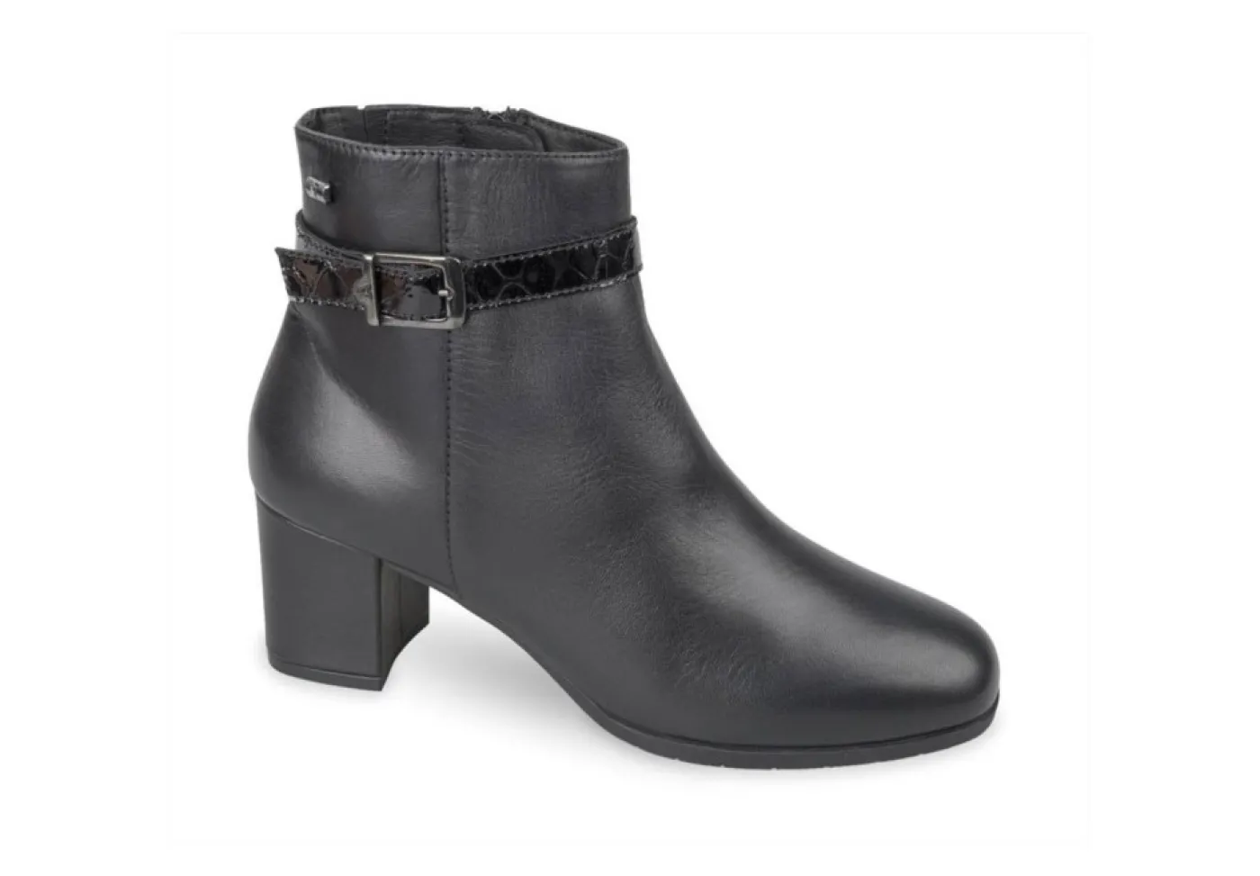Valleverde Tronchetti*Tronchetto Da Donna Con Tacco 36564A Nero