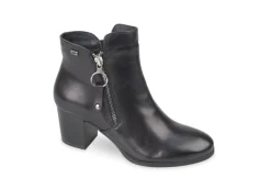 Valleverde Tronchetti*Tronchetto Da Donna Con Tacco 49342 Nero