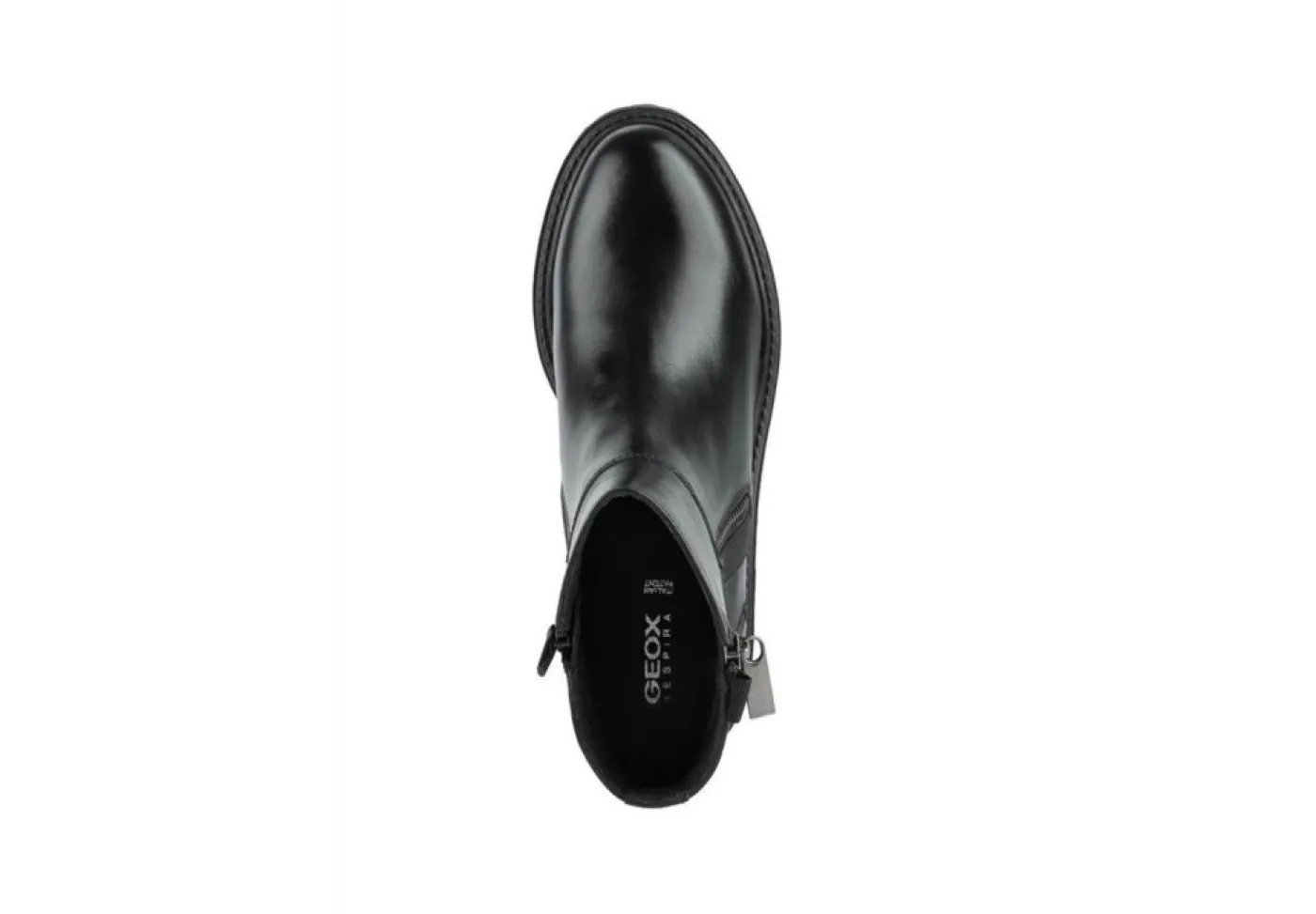 Geox Tronchetti*Tronchetto Da Donna In Pelle D26Hro Black