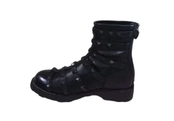 Cult Anfibi*Tronchetto Da Donna In Pelle Con Borchie Zeppelin 3513 Mid W Str.
