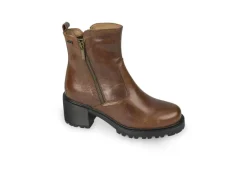 Valleverde Tronchetti*Tronchetto Donna Con Zip V49501 Marrone