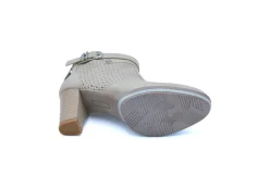 Queen Helena Con Tacco*Tronchetto Traforato Con Zip Qh19006